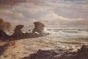Louis Buvelot Childers Cove oil painting artist